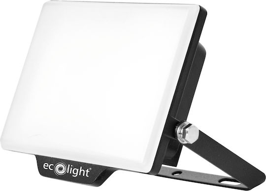 Eco Light Wasserdicht LED Flutlicht 30W Natürliches Weiß 4000K mit Bewegungssensor IP65