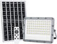 Eco Light Στεγανός Ηλιακός Προβολέας LED 100W Φυσικό Λευκό με Αισθητήρα Κίνησης IP65