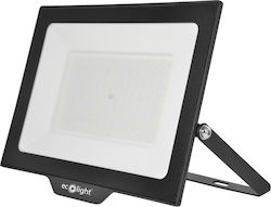 Eco Light Προβολέας 100W Στεγανός 3000K