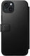 Nomad Umschlag Rückseite Leder Schwarz (iPhone 15 Plus / 16 Plus)
