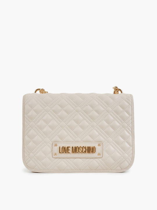 Moschino Jc4000 Women's Bag Shoulder Beige