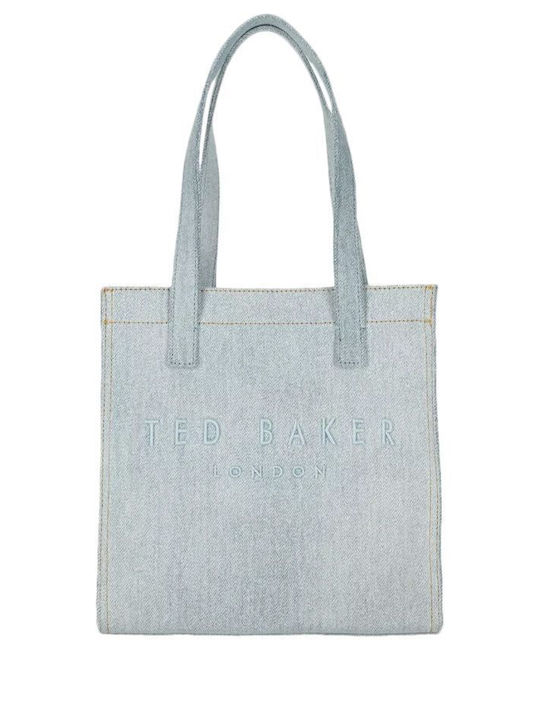 Ted Baker Damen Tasche Tote Hand Hellblau