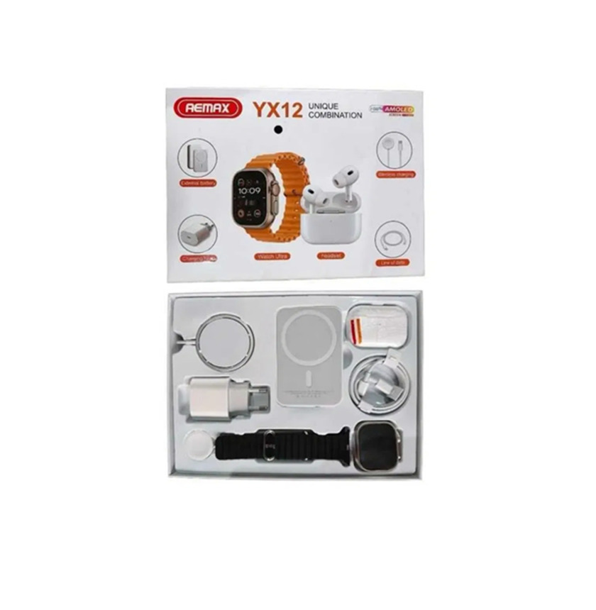 Remax YX12 Smartwatch με Παλμογράφο (Μαύρο) | Skroutz.gr