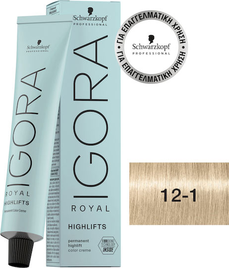 Schwarzkopf Igora Royal Highlifts Vopsea de Păr 12-1 60ml