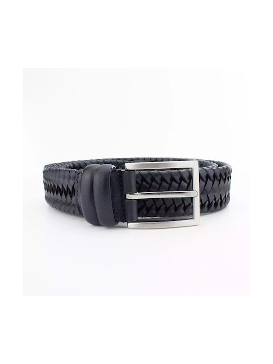 Bashaikov Men's Knitted Belt Blue