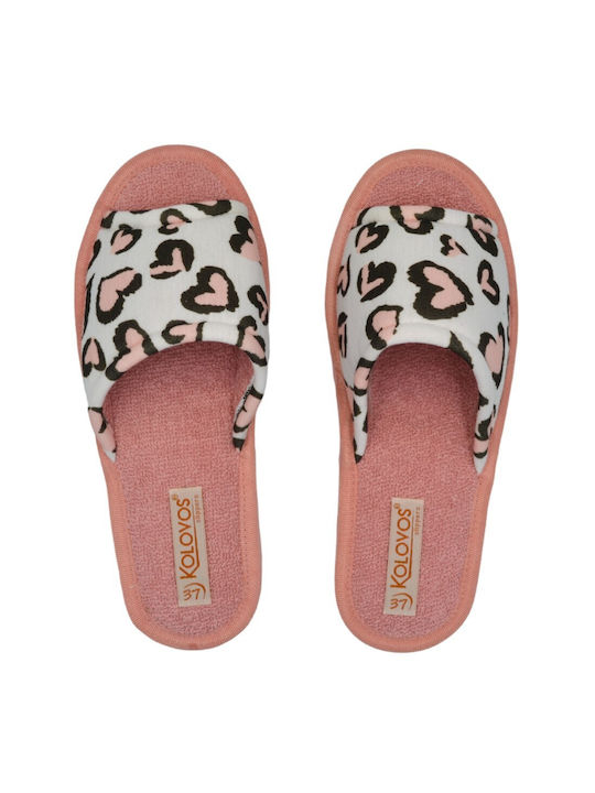 Women's Slippers Kolovos 282.s Salmon