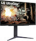 LG UltraGear 27GS75QX-B IPS Monitor 27" QHD 2560x1440 180Hz cu Timp de Răspuns 1ms GTG