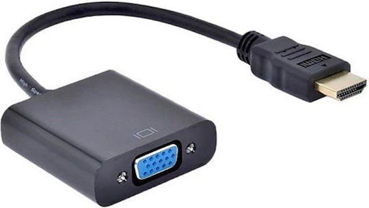 Tipa Μετατροπέας HDMI male σε VGA female 1τμχ D334