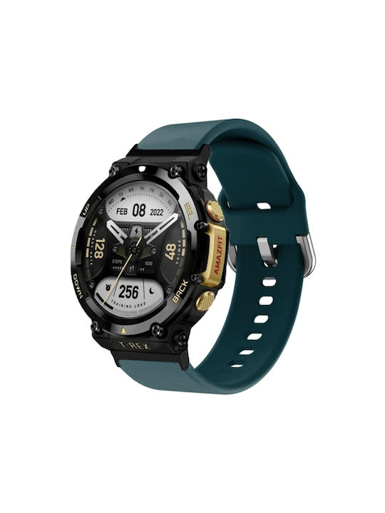 Λουράκι Σιλικόνης Μπλε (Amazfit T-Rex 2)