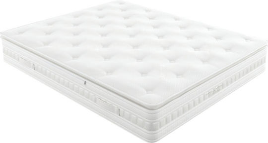 JGS S.A. Mat-12 Single Ergonomic Mattress Latex 90x200x30cm with Independent Springs