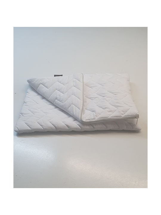 Pillowcase Set Quilted Polycotton 52x72cm.