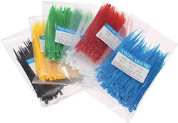 Nylon Δεματικά Καλωδίων Πλαστικά σε Μπλε χρώμα (100τμχ) (HS0370B) Nylon Δεματικά Καλωδίων Πλαστικά σε Μπλε χρώμα (100τμχ) (HS0370B)
