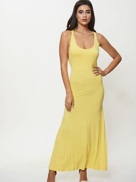 Dress Up Maxi Φόρεμα Κίτρινο