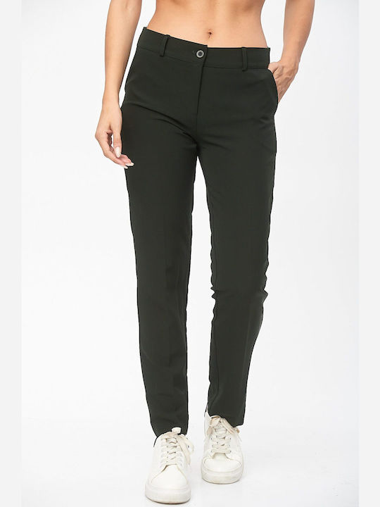 Kannelis Women's Fabric Trousers Black