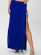 Lipsy London Maxi Skirt Blue royal blue