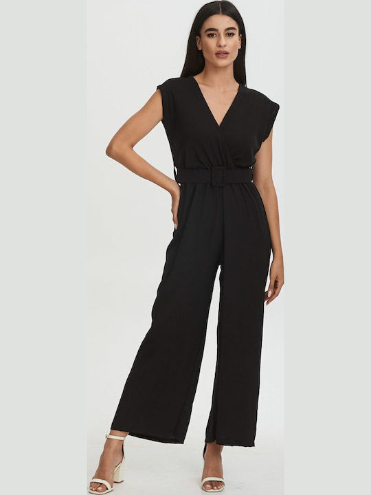 Dress Up Women's One-piece Suit BLACK