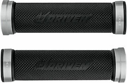 Driven Racing Γκριπ Ανοιχτά Αντίβαρα Τιμόνι 22mm Μήκος:123mm D-axis Medium Dxg-sl Μαύρο-ασημί