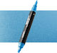 Ohuhu Acrylic Metallic Blue M704 Μαρκαδόρος Ζωγ...