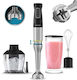 Cecotec Katana 12 Chop G Blender de Mână cu Tijă Inox 1200W Argintiu