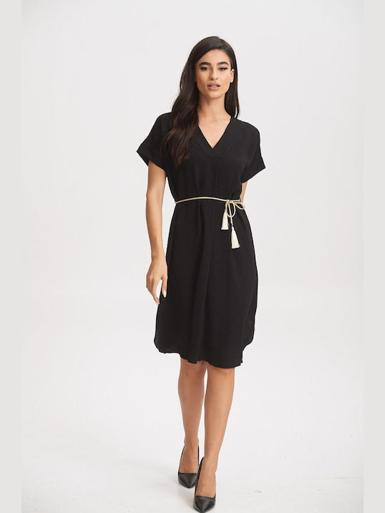 Lipsy London Rochie Black