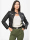 Γυναικείο Biker Jacket Μαύρο