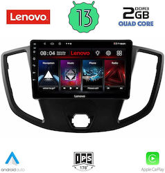 Lenovo Sistem Audio Auto pentru Ford Tranzit 2014-2020 (Bluetooth/USB/AUX/WiFi/GPS/Apple-Carplay/Android-Auto) cu Ecran Tactil 9"