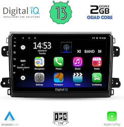 Digital IQ Car-Audiosystem für Fiat Ducato 2021> (Bluetooth/USB/AUX/WiFi/GPS/Apple-Carplay/Android-Auto) mit Touchscreen 9"