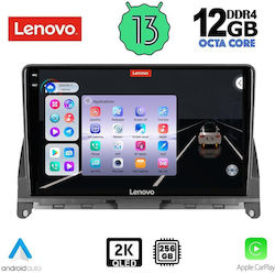 Lenovo Car-Audiosystem für Mercedes-Benz C Klasse W204 2007-2011 (Bluetooth/USB/AUX/WiFi/GPS/Apple-Carplay/Android-Auto) mit Touchscreen 9"