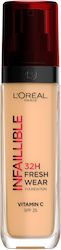 L'Oreal Paris Infaillible 32H Fresh Wear Liquid Make Up SPF25 235 Honey 30ml