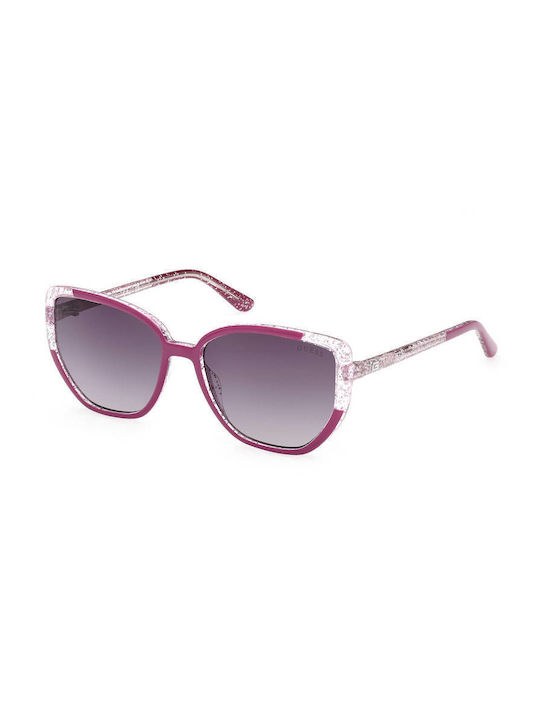 Guess Women's Sunglasses with Purple Frame and ...