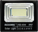 Waterproof Solar LED Floodlight 40W with Motion Sensor and Remote Control IP67