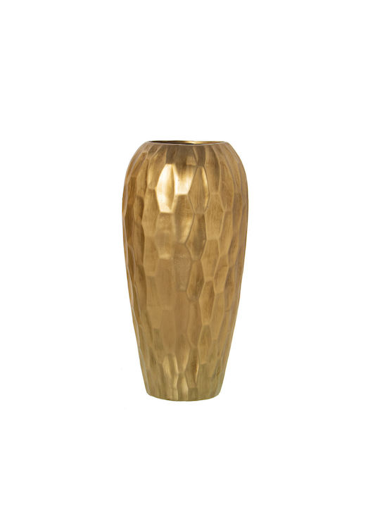 Alexandra House Living Decorative Vase Gold 22x22x45cm