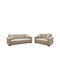 Vox Living Room Furniture Set 3-Seater & 2-Seater Beige
