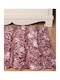 Silk Fashion Bath Mat Pink 70x140cm