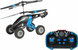 Silverlit 7530-84777 Air Wheelz Remote Controlled Helicopter Drift in Blue Color