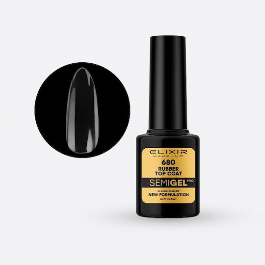 Elixir Semigel Deckschicht für Gel-Nagellacke Gummi 5ml
