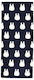 Studio Ghibli Kids Beach Towel White 80x33cm