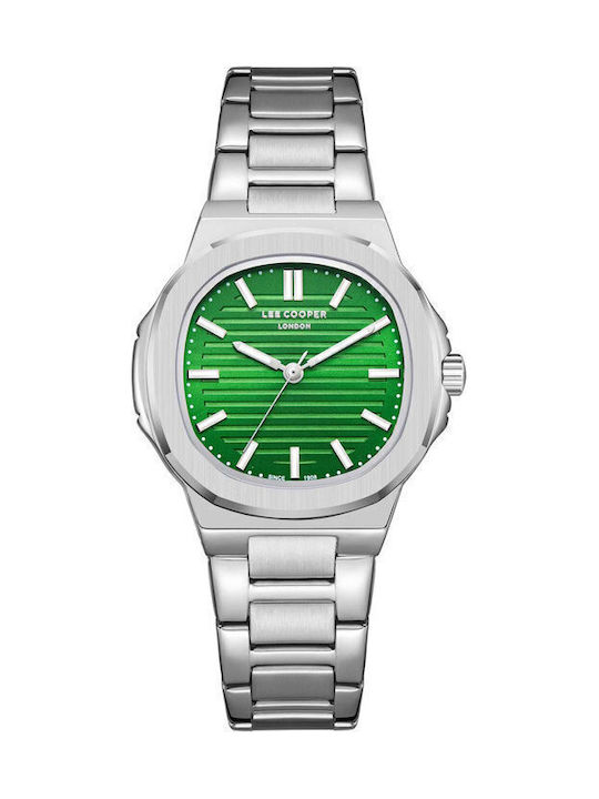 Lee Cooper Women's Watch with Silver Metal Bracelet