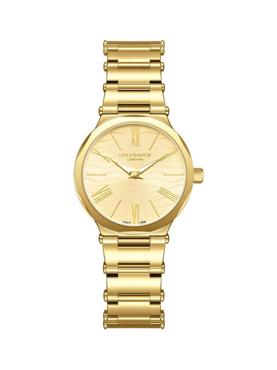 Lee Cooper Watch with Gold Metal Bracelet