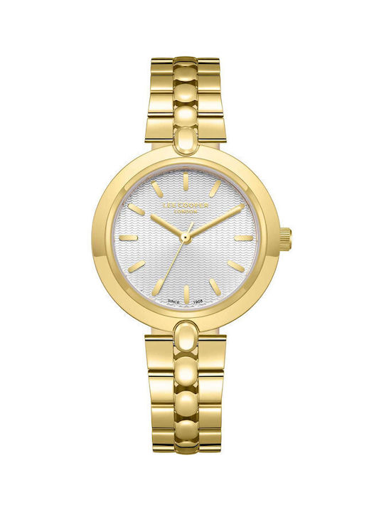 Lee Cooper Uhr mit Gold Metallarmband