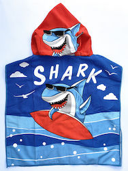 Ocean Kids Beach Poncho Sharks