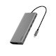 Belkin Connect USB-C Docking Station mit HDMI 4K PD Ethernet und Verbindung 2 Monitore Gray