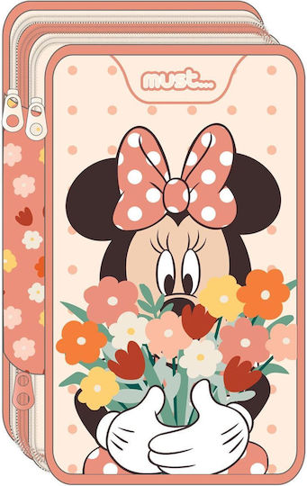 Minnie Mouse Κασετίνα Γεμάτη Πορτοκαλί