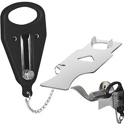Anti-theft Lock for Sliding Aluminum Doors Universal for Hotel Rooms, Homes, Cabins, etc