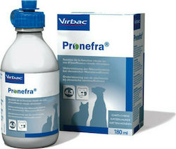 Virbac Pronefra Liquid Συμπλήρωμα Διατροφής Σκύλου και Γάτας 180ml