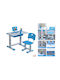 Kids Desk made of Melamine Blue GB-24104702