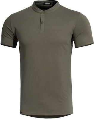 Pentagon Romeo Henley T-Shirt in Grün Farbe