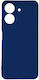 Matt Umschlag Rückseite Silikon 1.5mm Blau (TCL 505)