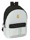 Safta School Bag Backpack Junior High-High School White