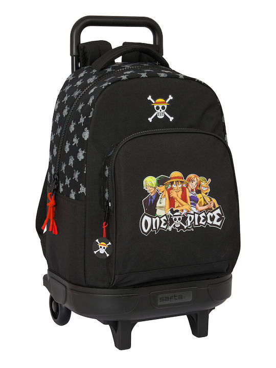 One Piece School Bag Trolley Elementary, Elementary in Black color